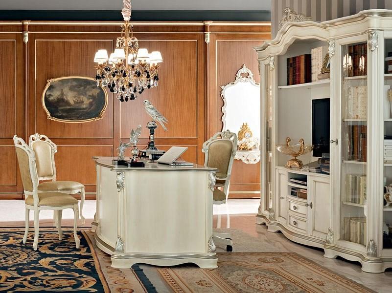 Solid wood writing desk | 13302 by Modenese Gastone