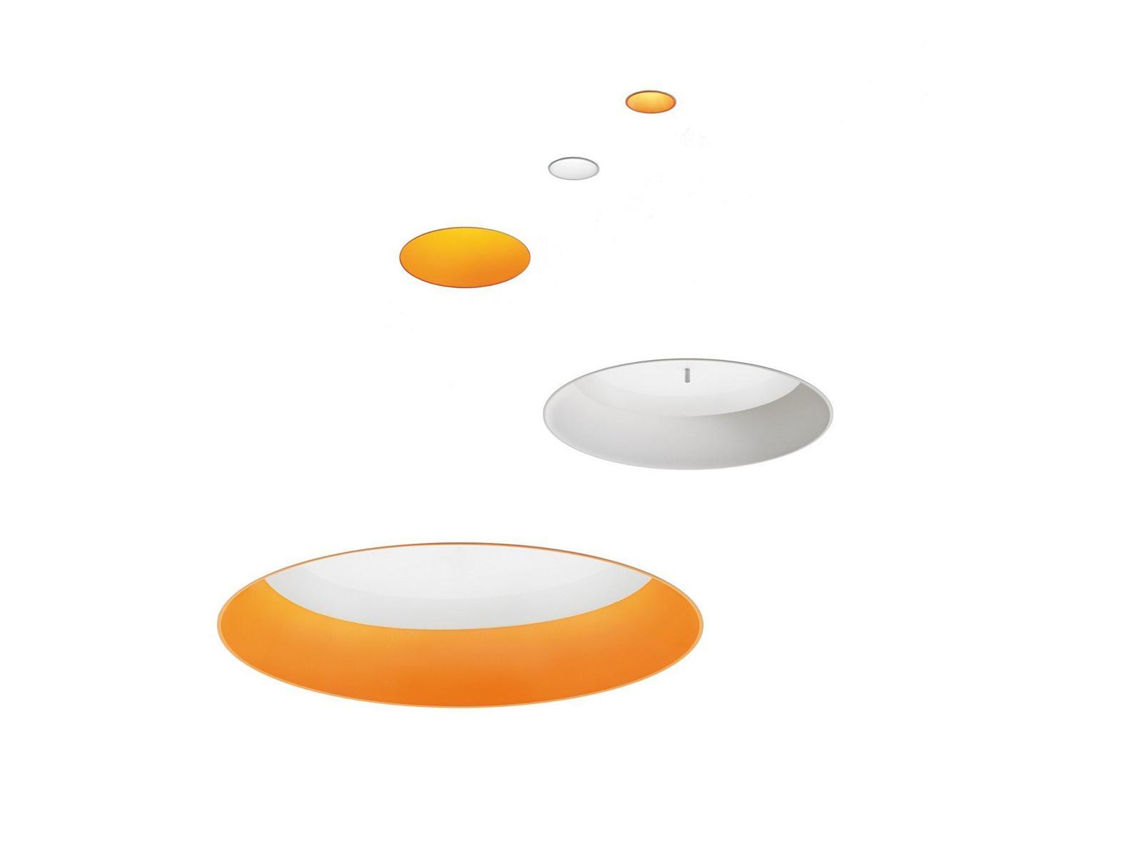 Recessed aluminium ceiling lamp | Tagora by Artemide