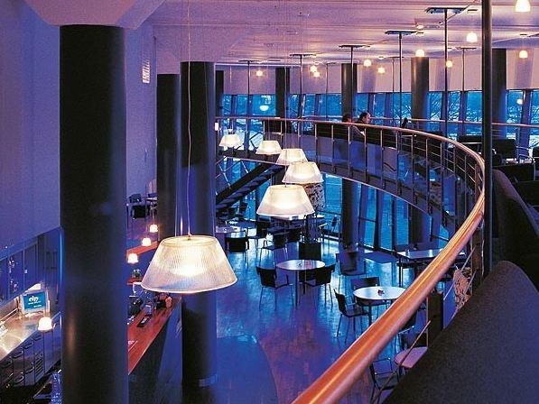 Glass pendant lamp | Romeo Moon S by Flos