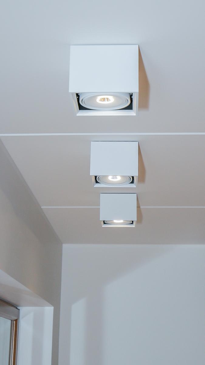 LED ceiling aluminium spotlight | Orbital Surface 1 Lark-111 by Arkoslight
