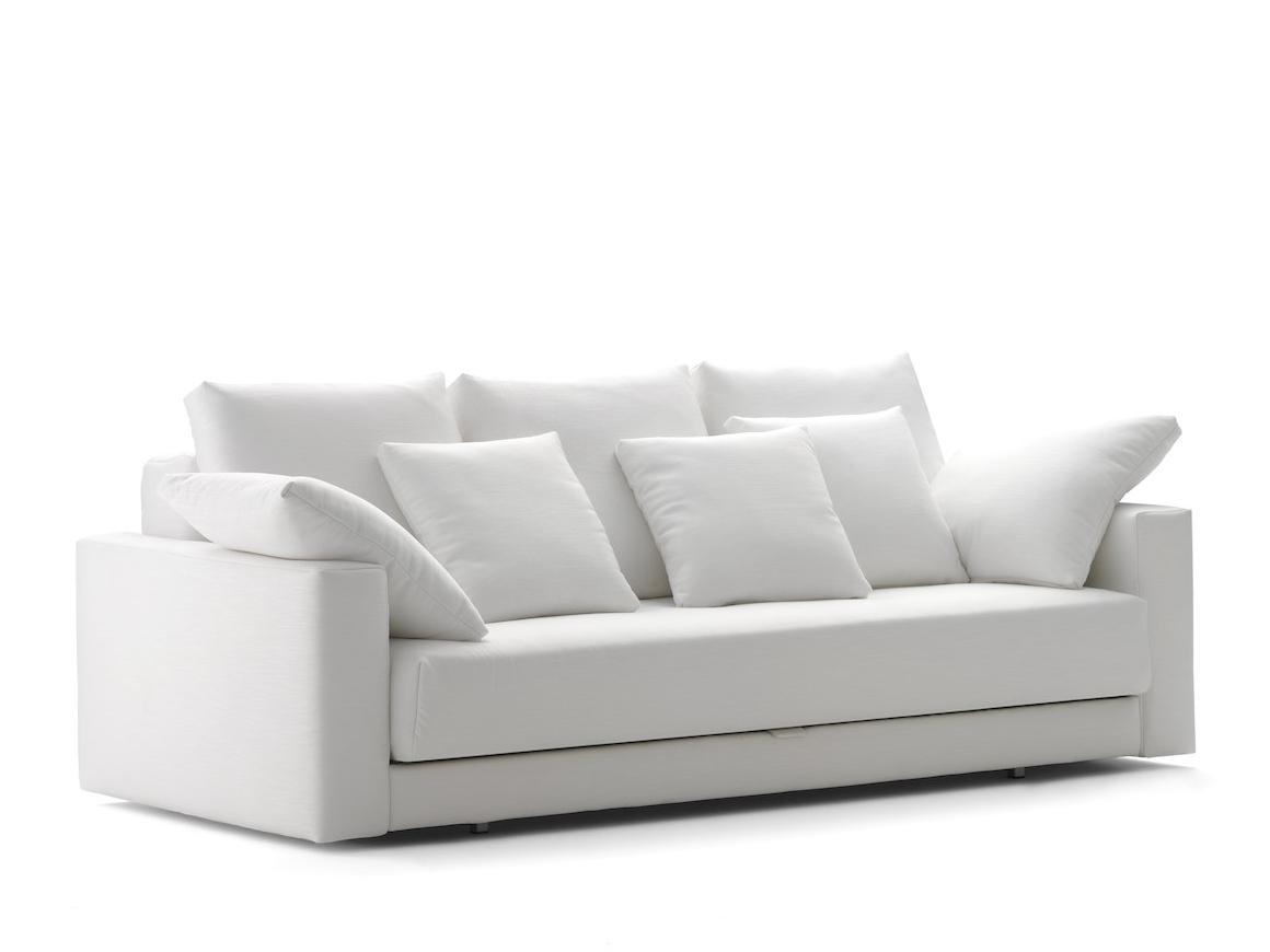 Sofa bed with removable cover | Piazzaduomo by Flou