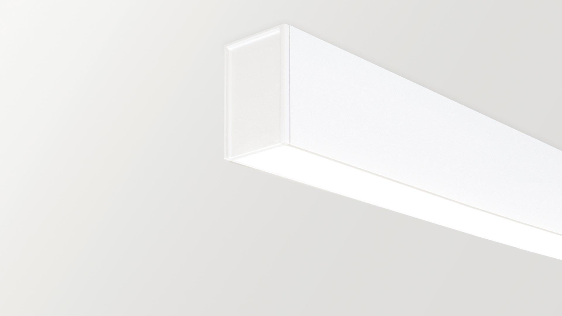 LED aluminium ceiling lamp | Fifty Surface Custom by Arkoslight