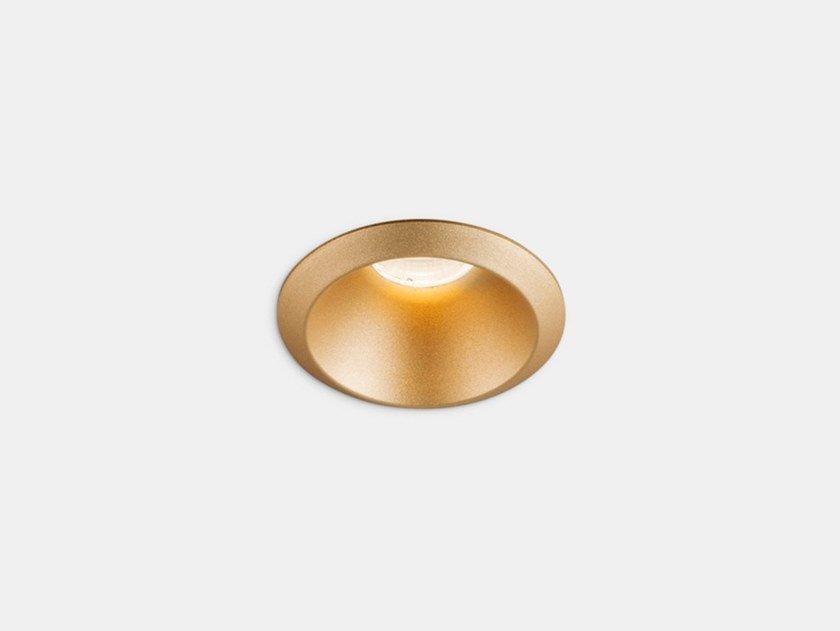 LED round recessed aluminium spotlight | Play Raw Ag66 by Leds C4