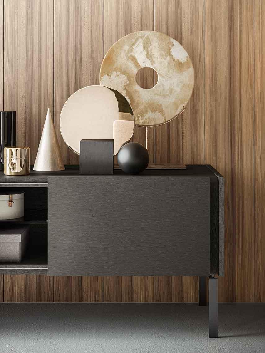 Modular veneer sideboard with doors | Da-Do giorno by ALF Dafre