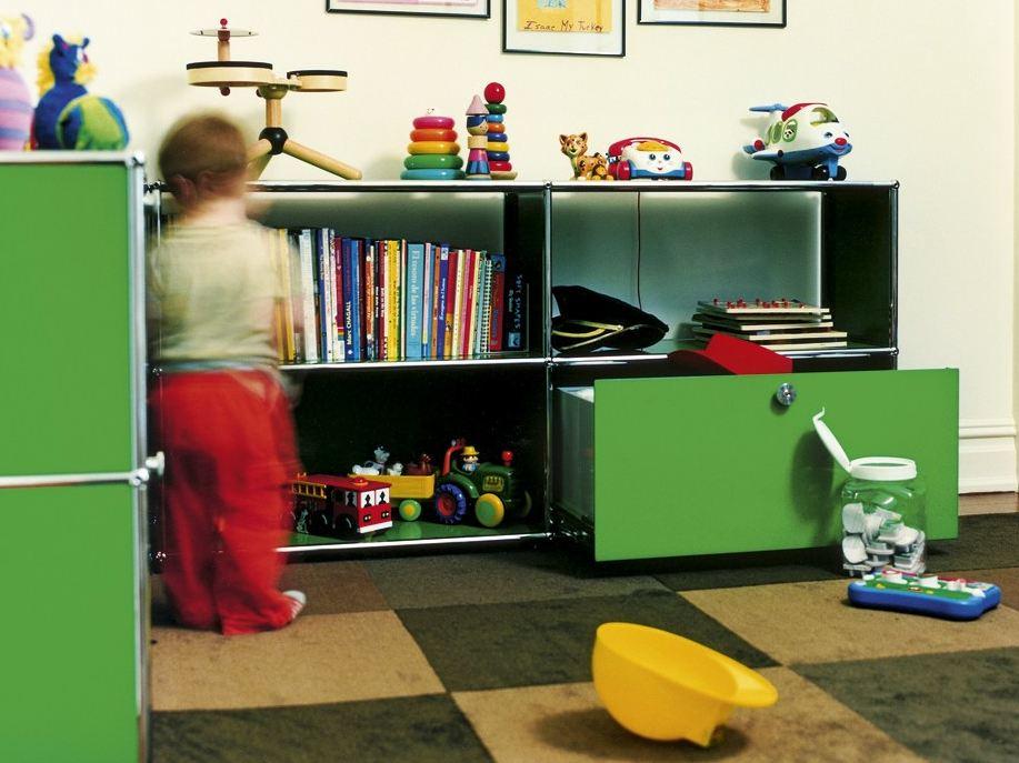 Metal | Haller Storage For Kid's Room by USM