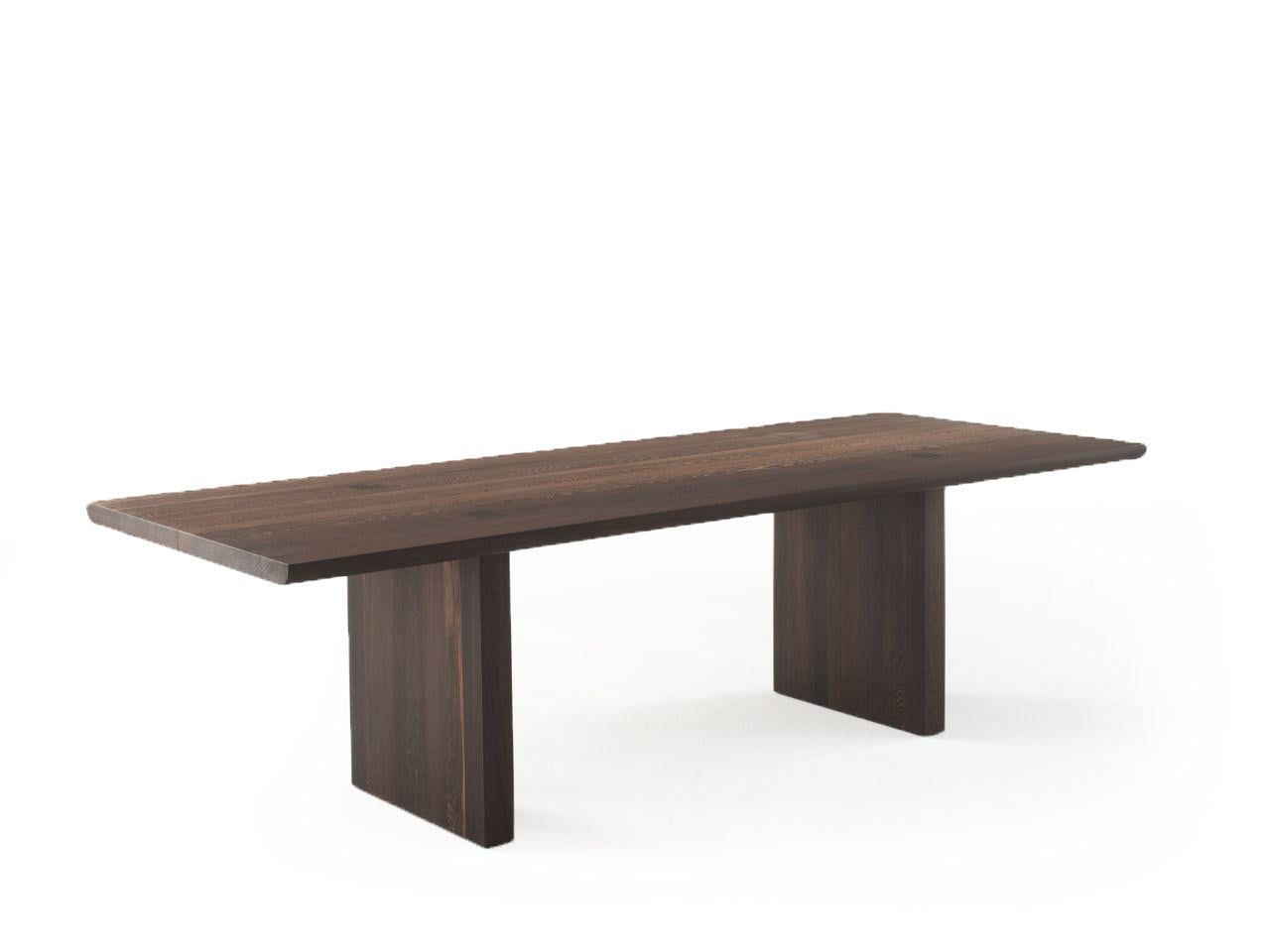 Rectangular solid wood table | Celerina by Riva 1920