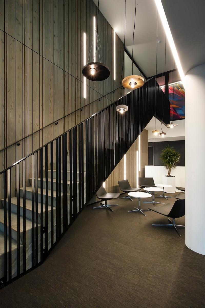 LED aluminium ceiling lamp | Angle Beam by Dark