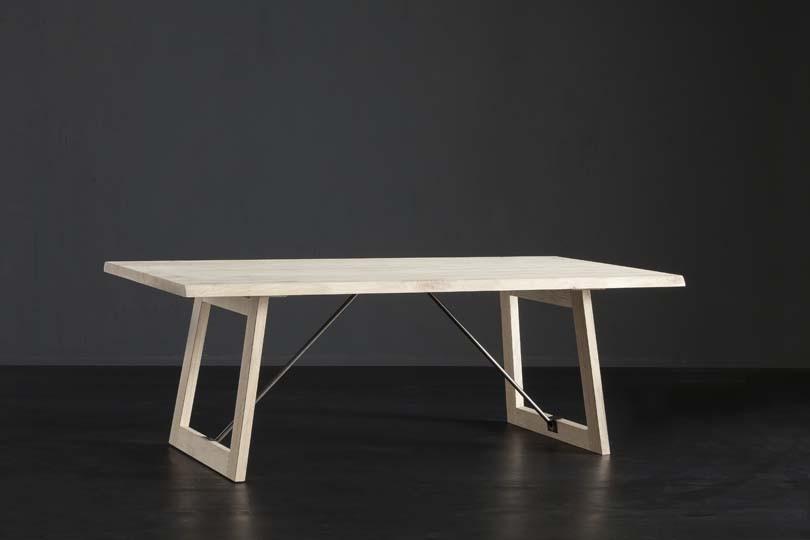 Rectangular oak dining table | Toronto + Flat / Tiranti by Altacorte