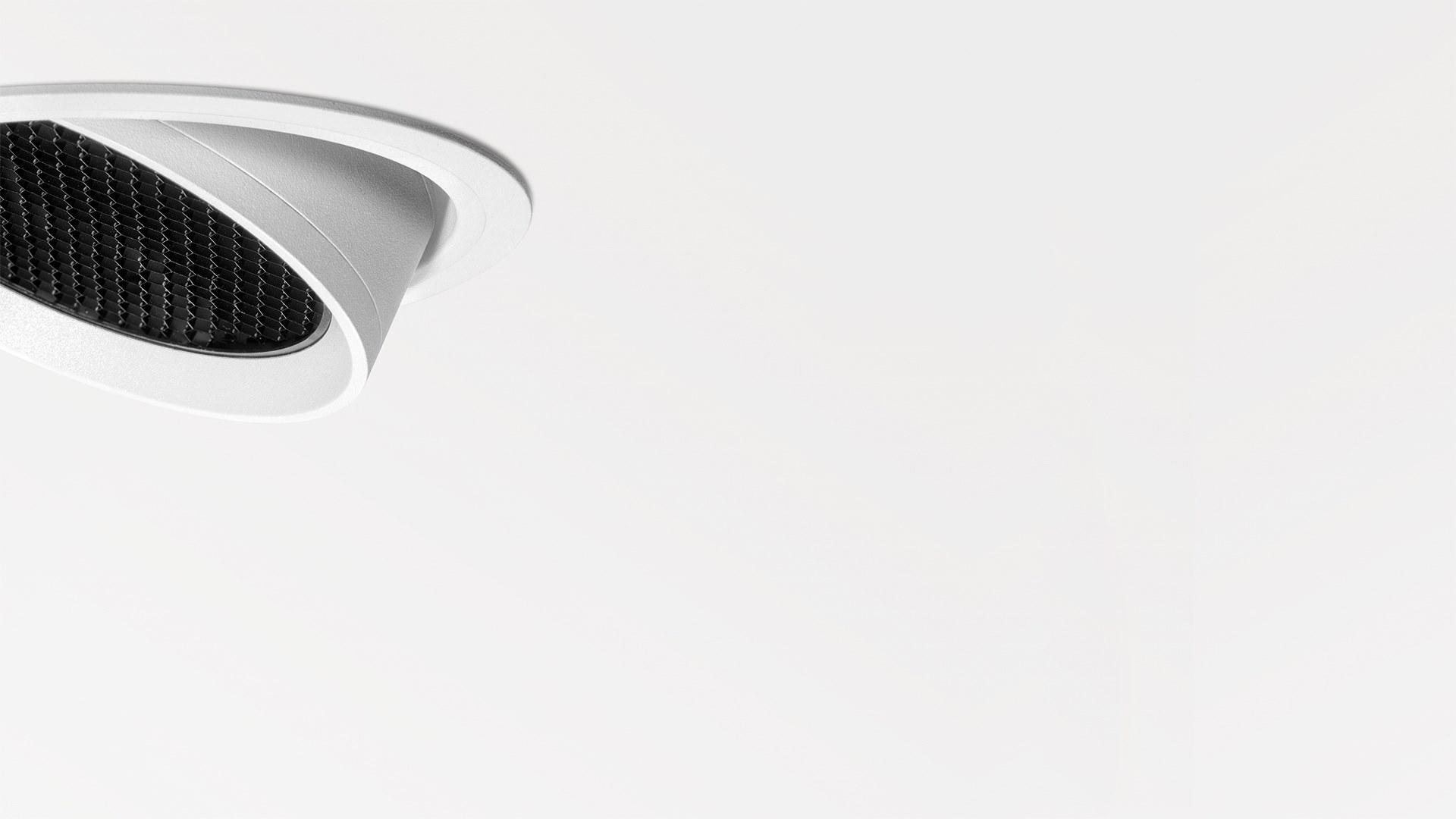 LED adjustable recessed aluminium spotlight | Wellit L by Arkoslight