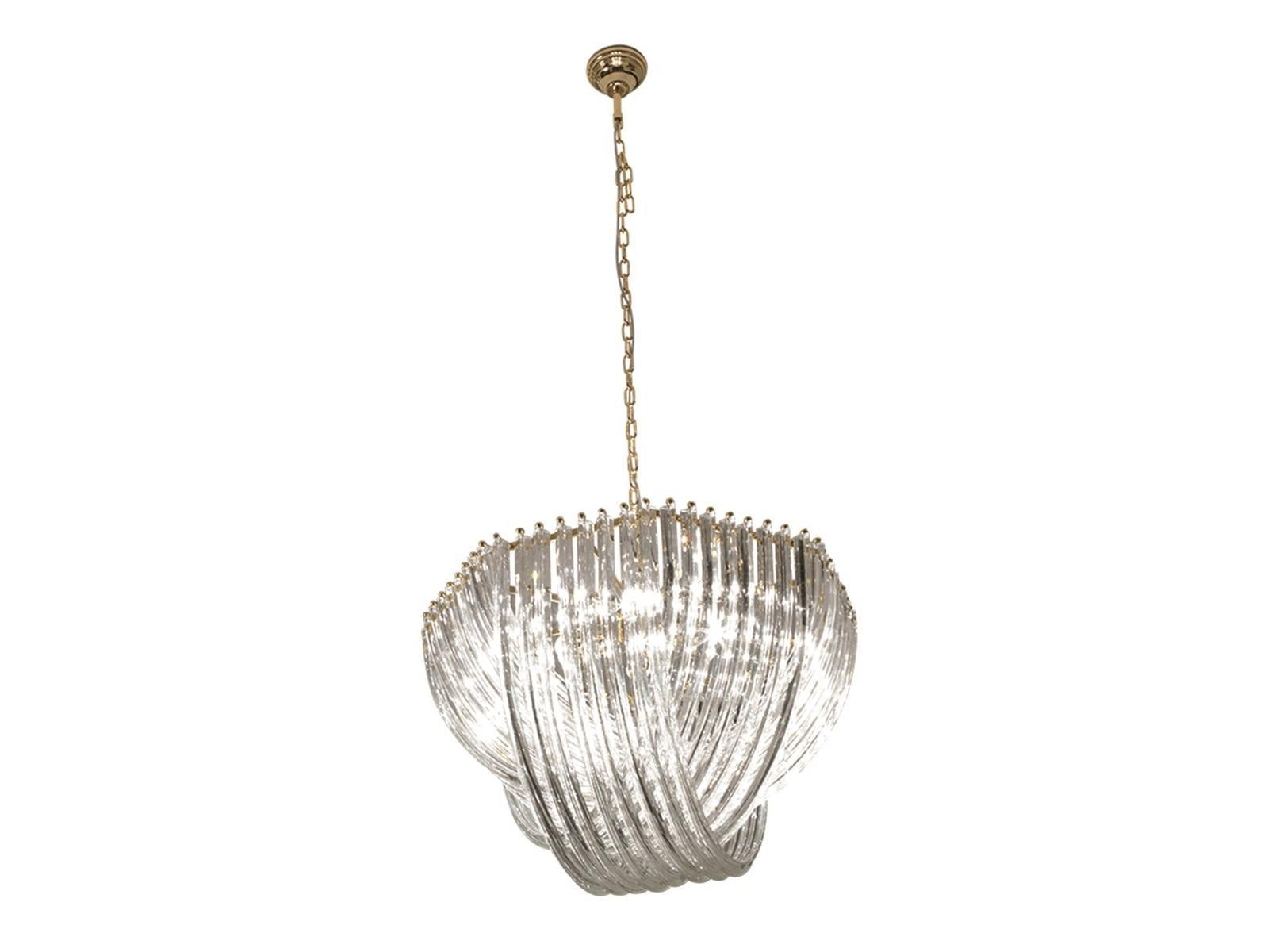 Glass pendant lamp | Elisabeth by Longhi