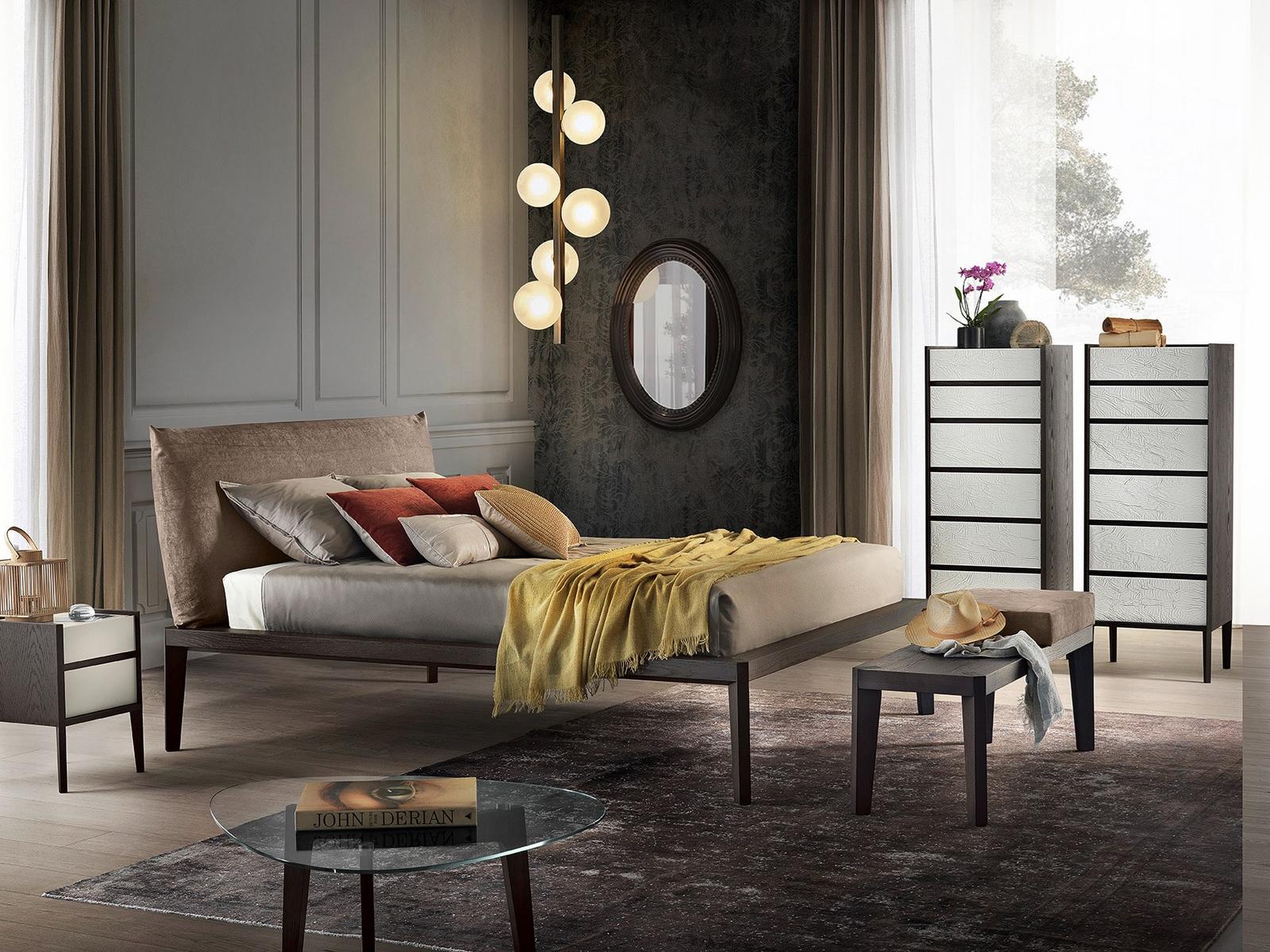 Wooden bench | Andrea by Olivieri