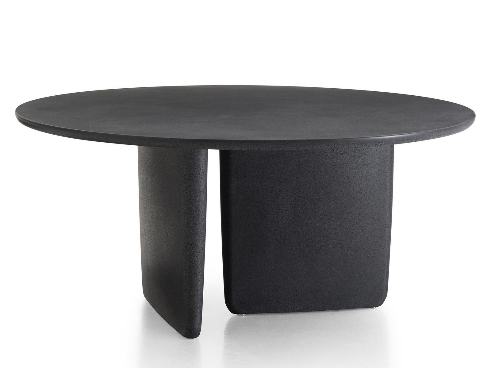 Round cement garden table | Tobi-ishi Outdoor by B&B Italia