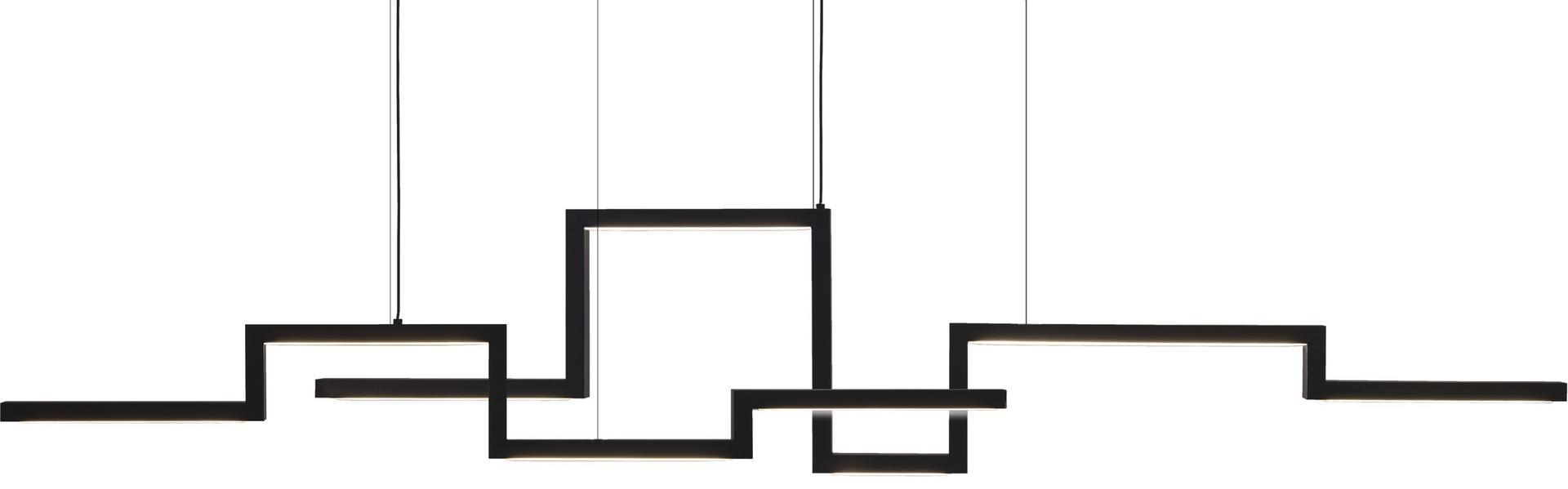 LED direct light metal pendant lamp | Artys H4 by Ilfari