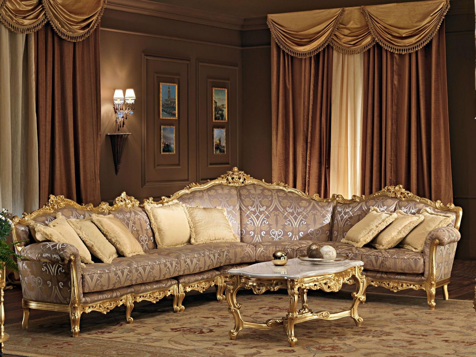 Low rectangular solid wood coffee table | 11615 by Modenese Gastone