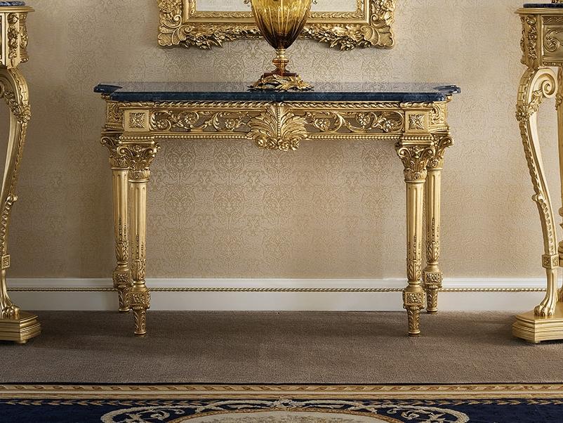 Rectangular wooden console table | 14671 by Modenese Gastone