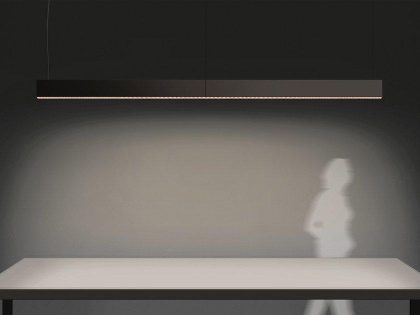 LED direct light aluminium pendant lamp | Algoritmo Sharping by Artemide