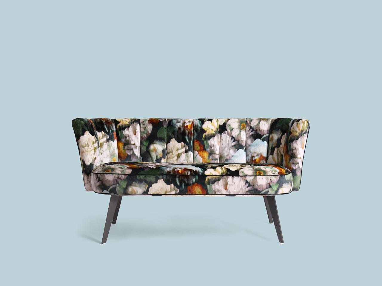 Fabric small sofa | Diva by Borzalino
