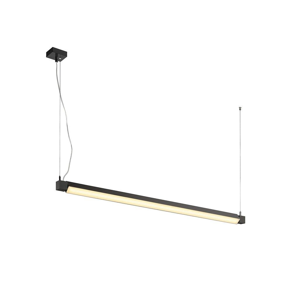 Plastic pendant lamp in a contemporary style | Open Grill by SLV