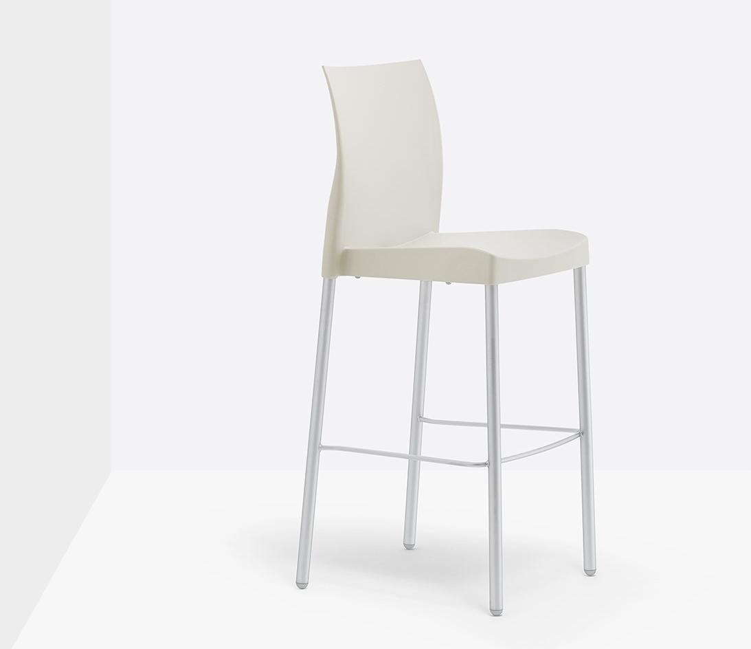 Stackable stool | Ice 806 by Pedrali