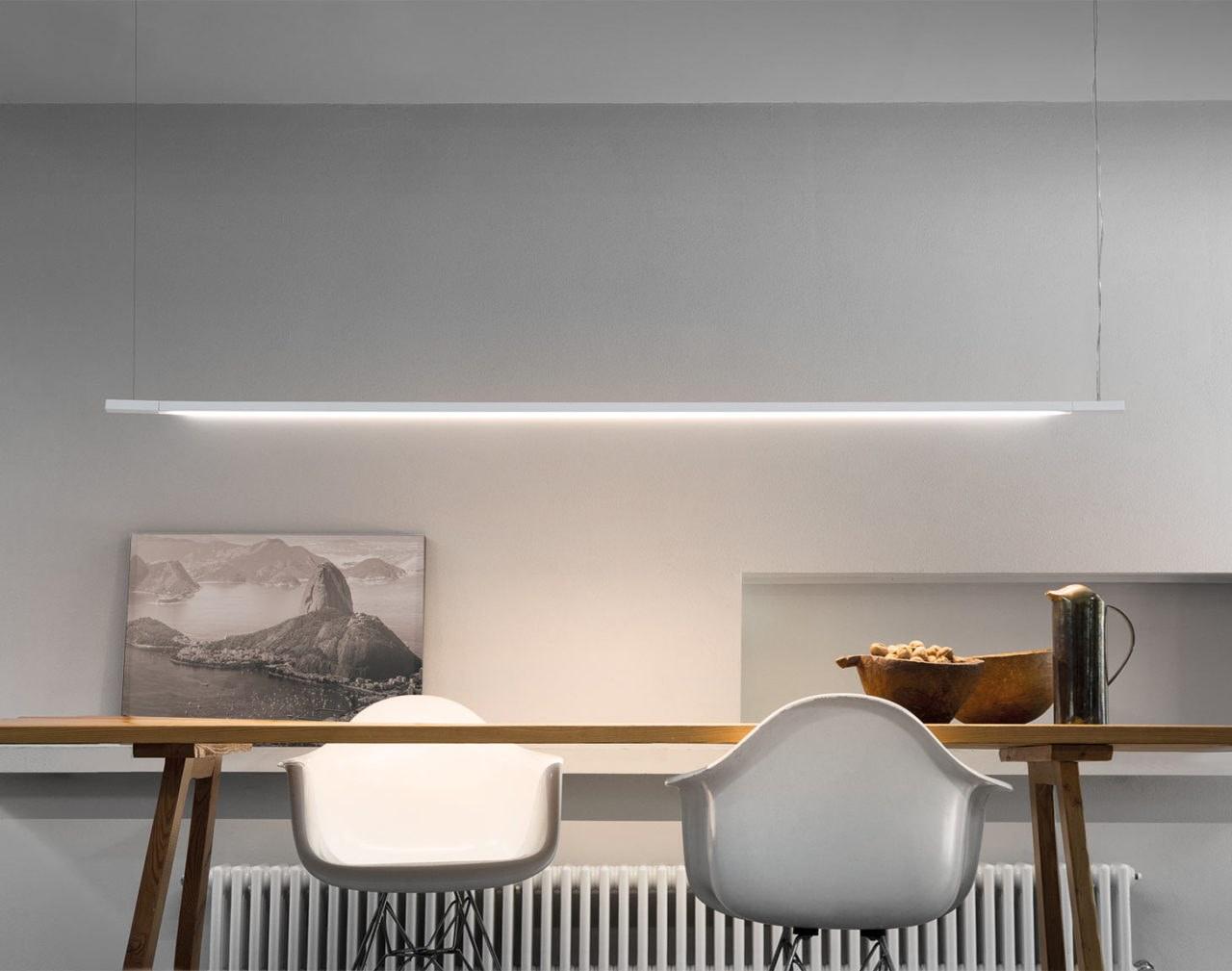 LED extruded aluminium pendant lamp | Linescapes Horizontal by Nemo
