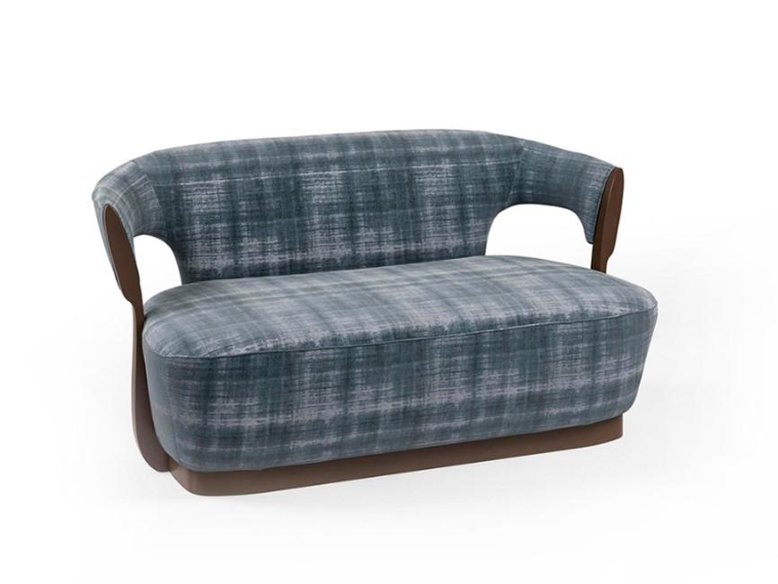 2 seater fabric sofa | Pr.664 by Stella del Mobile