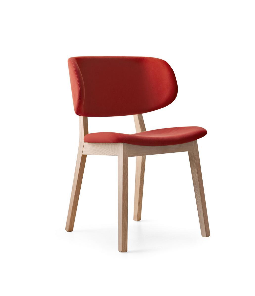 Upholstered fabric chair | Claire by Calligaris