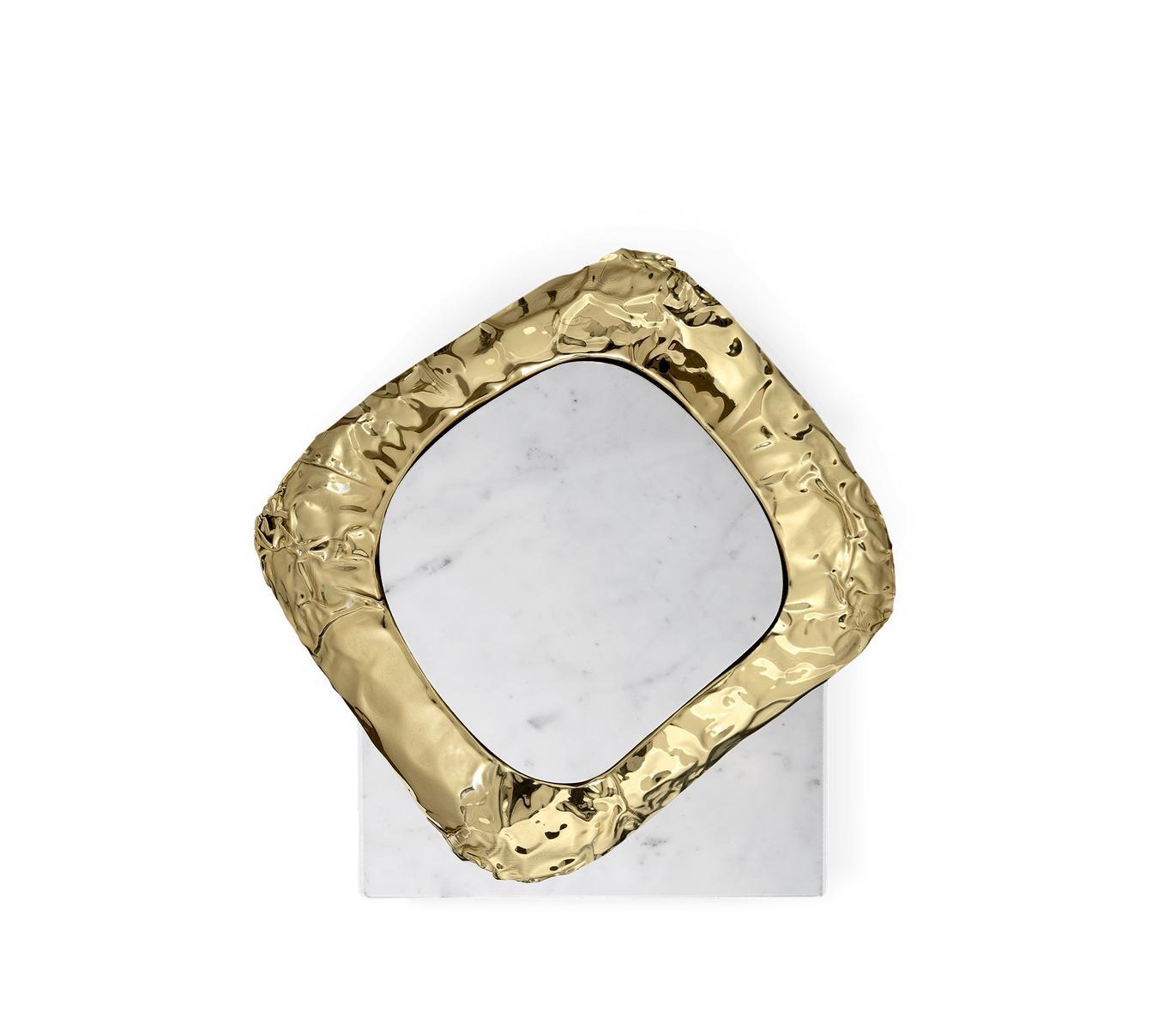 Square Carrara marble coffee table | Stonehenge Carrara by Boca Do Lobo