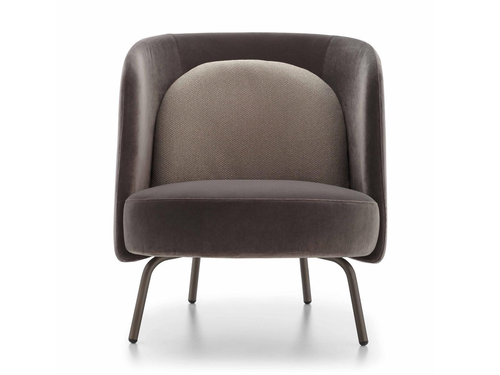 Upholstered fabric armchair | Lucia by Ditre Italia