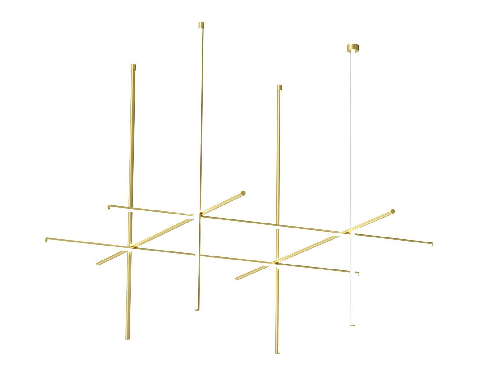 LED extruded aluminium ceiling lamp | Coordinates C4 by Flos