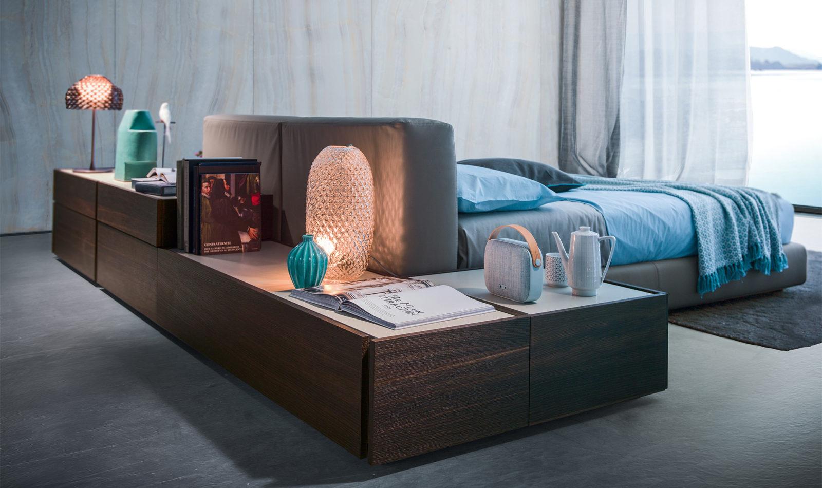 Rectangular lacquered chest of drawers with integrated handles | Da-Do system by ALF Dafre