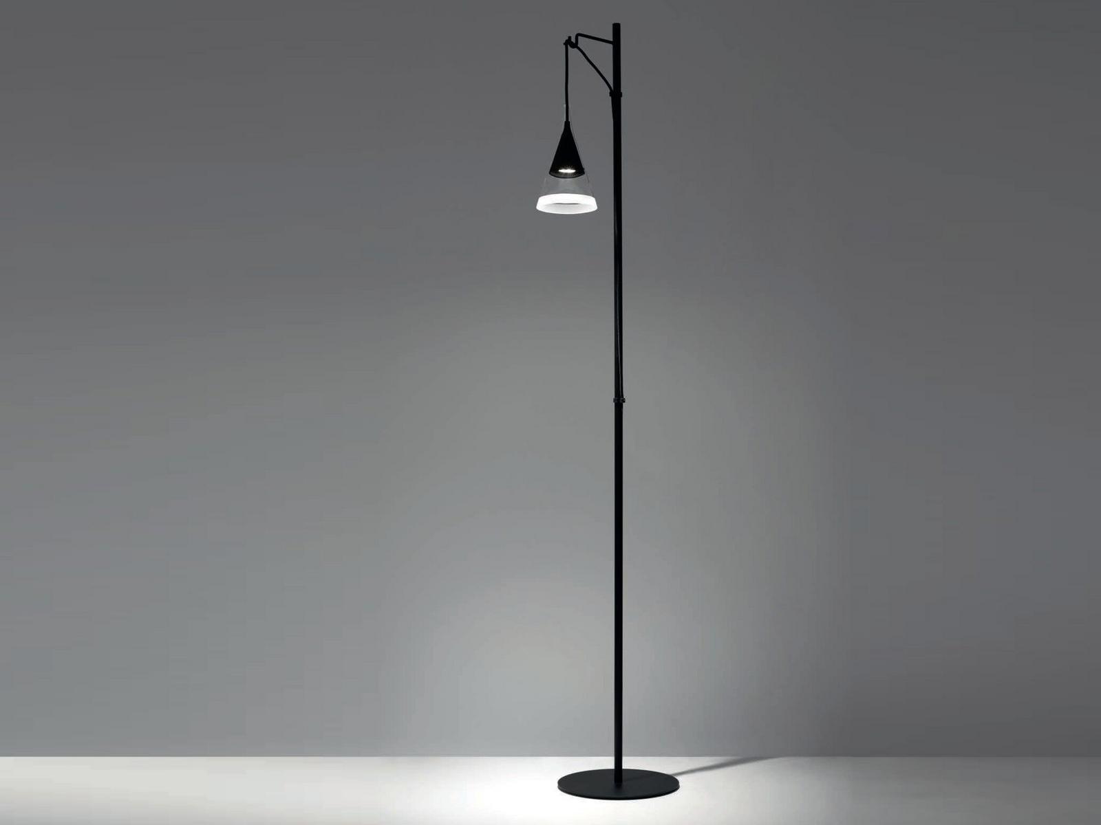 LED Borosilicate glass floor lamp | Vigo by Artemide