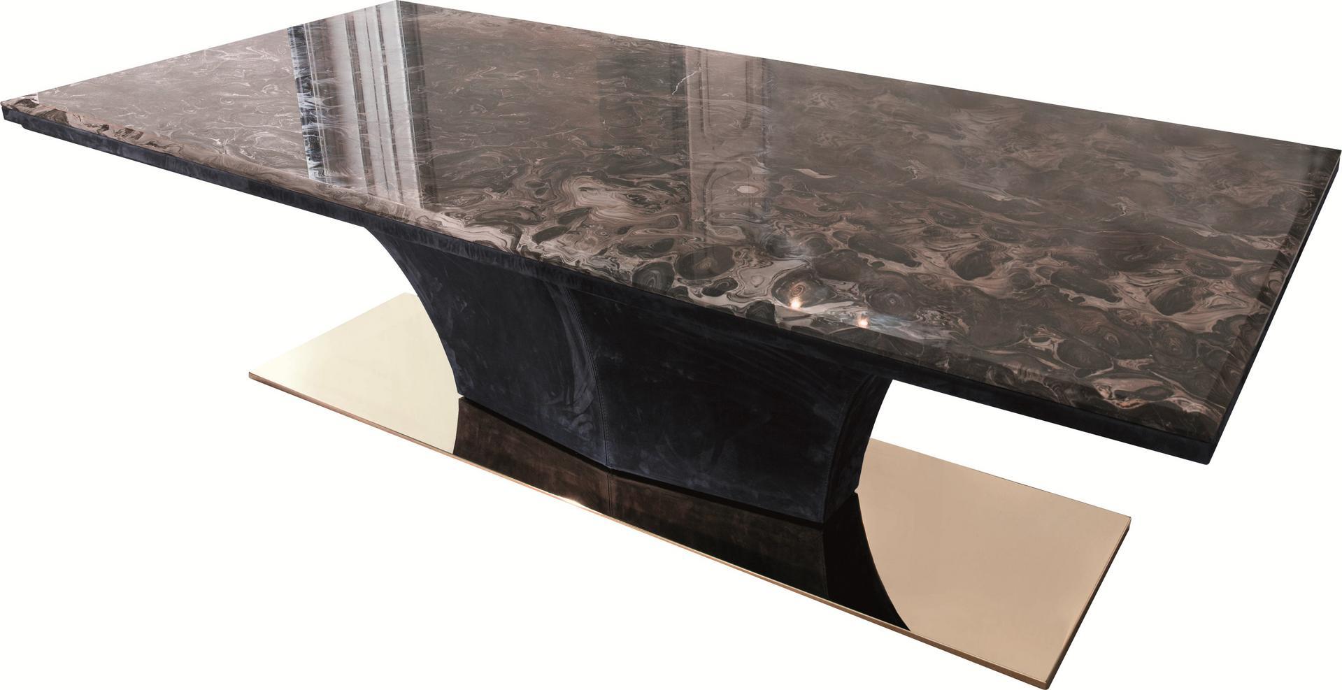 Rectangular metal table | Omotesando by Longhi