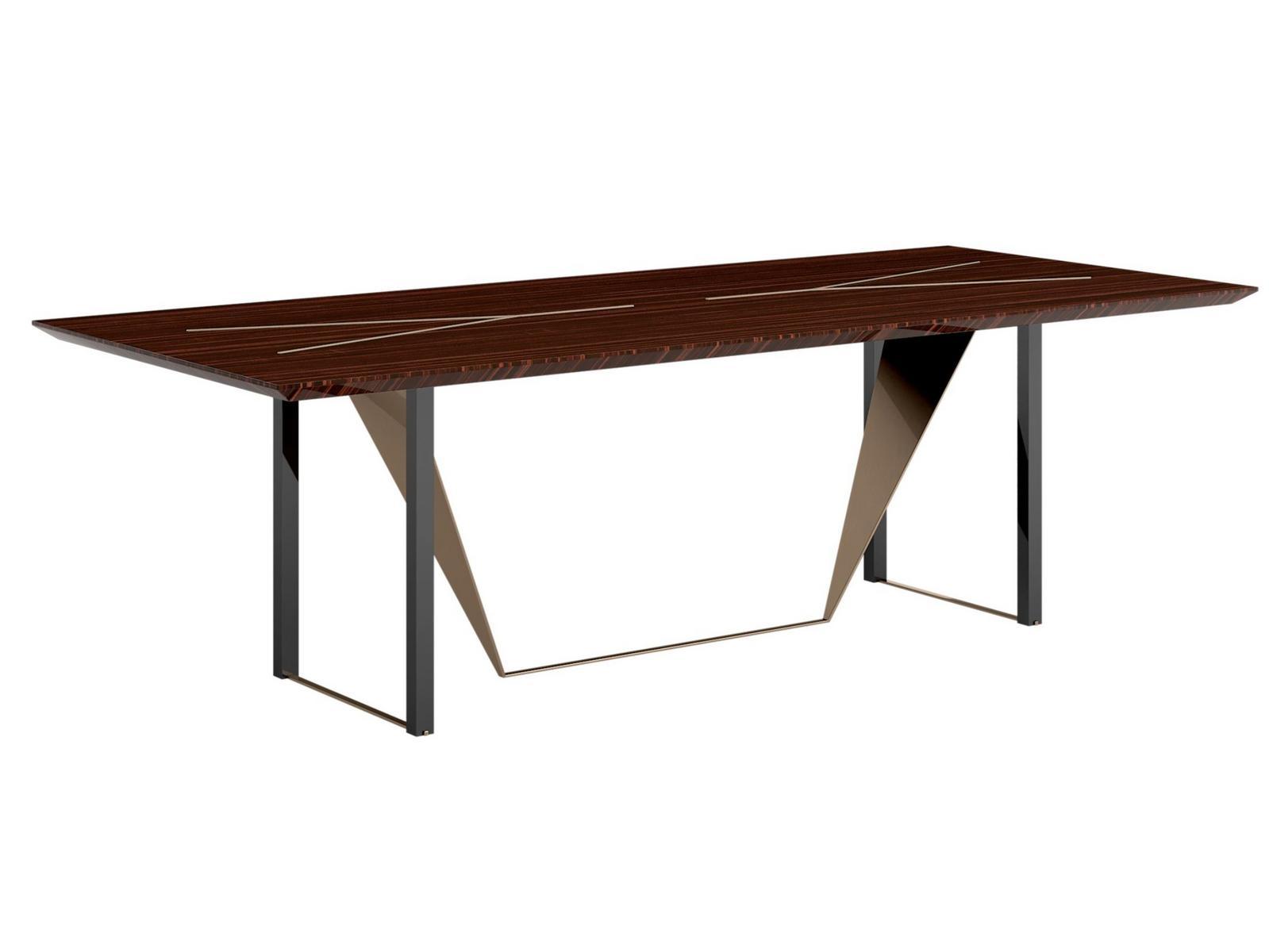 Rectangular wooden dining table | Prisma by Capital Collection