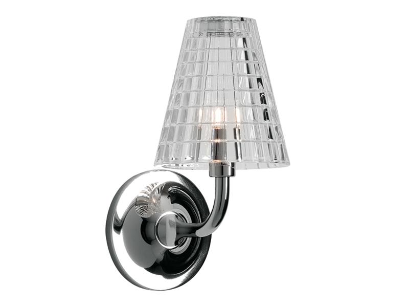Crystal wall lamp | Flow by Fabbian