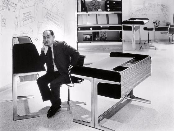 Laminate secretary desk | Home Desk by Vitra