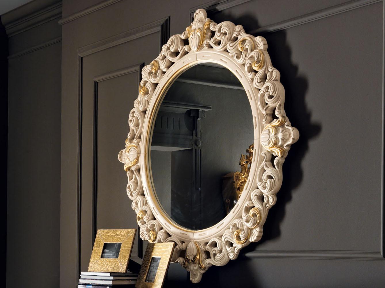 Wall-mounted framed mirror | 11632 by Modenese Gastone