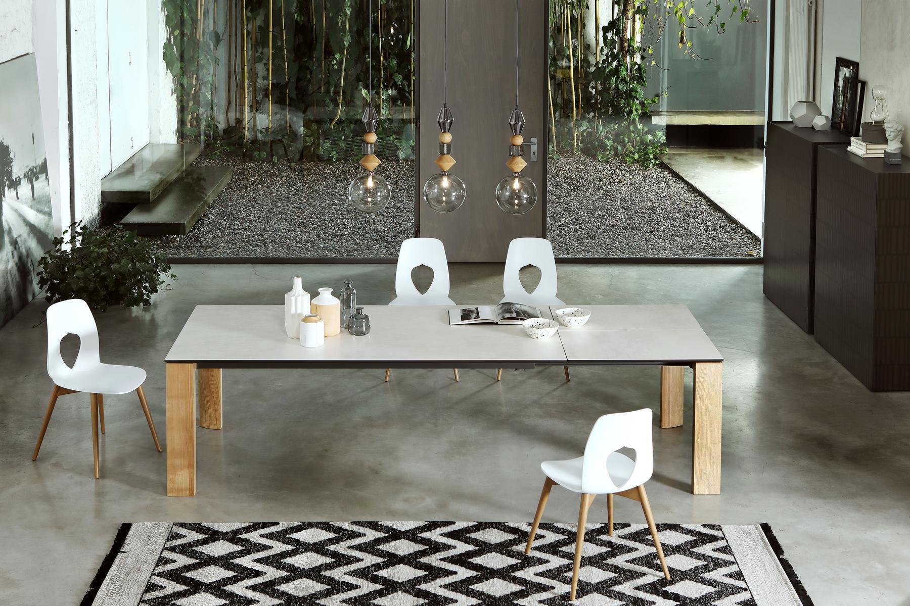 Extending rectangular table | Dada by Tonin Casa