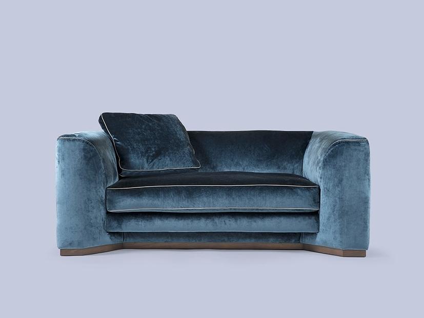 2 seater velvet sofa | Franklin Love Seat by Borzalino