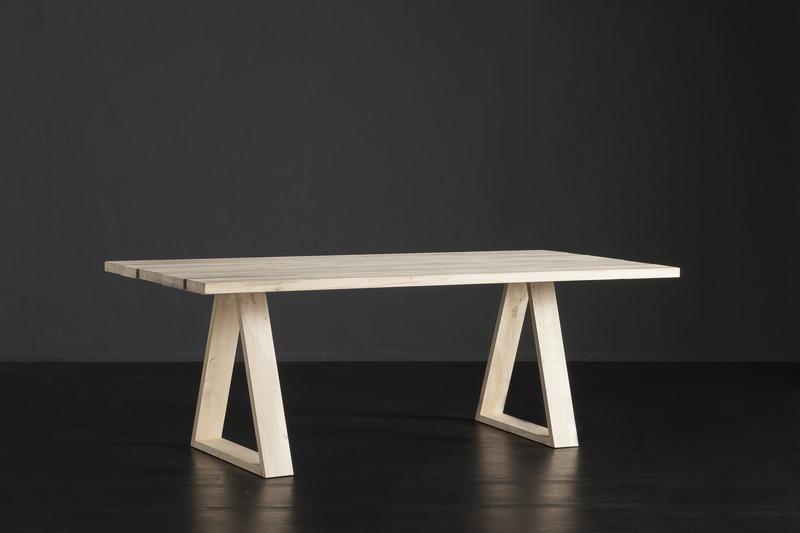 Rectangular wooden dining table | Kenzo + Mekano by Altacorte