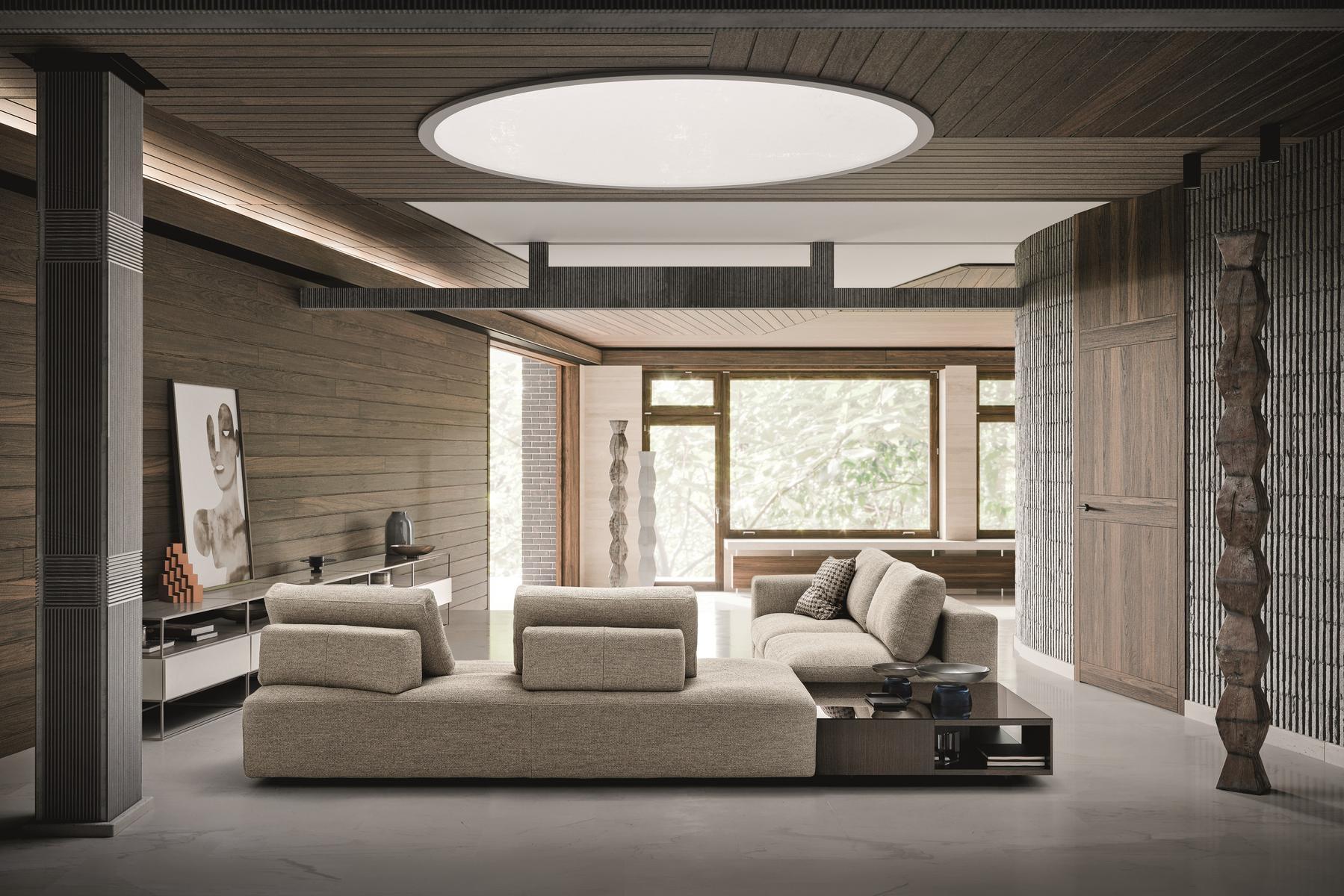 Sectional fabric sofa | Urban 2.0 by Ditre Italia