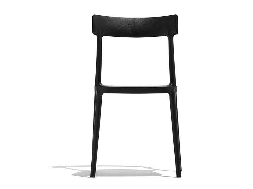 Stackable open back polypropylene chair | Argo by Connubia