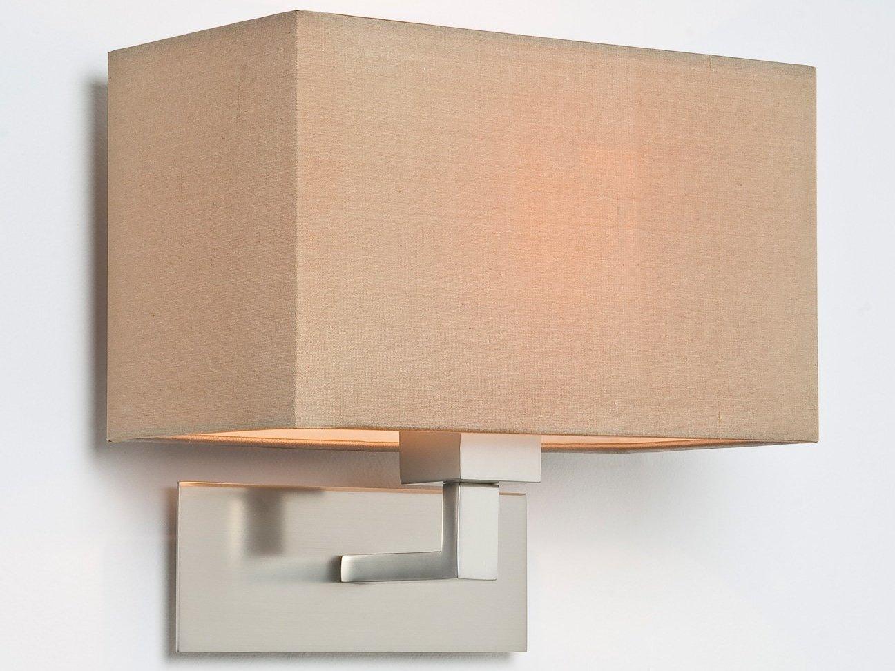 Wall lamp in steel and fabric | Park Lane Grande by Astro lighting