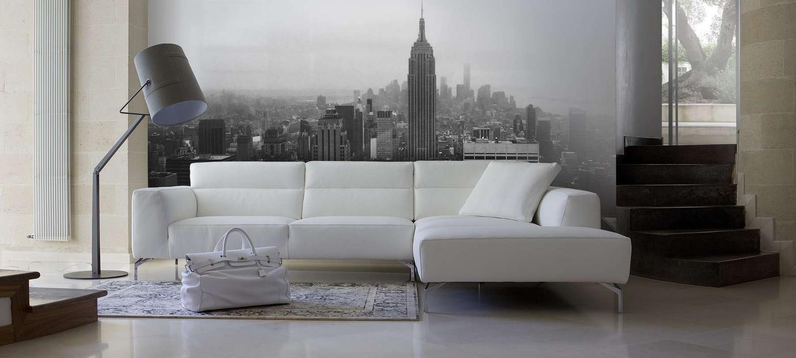 Corner nabuk sofa | Soho by Calia Italia