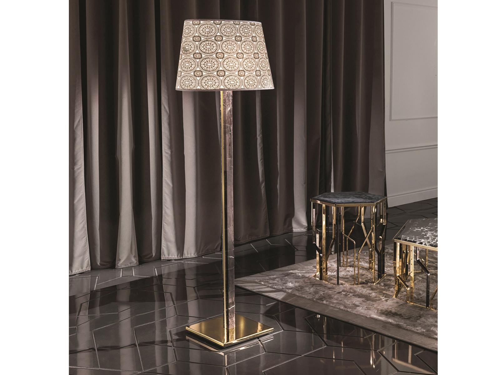 Metal floor lamp | Akilele by Longhi