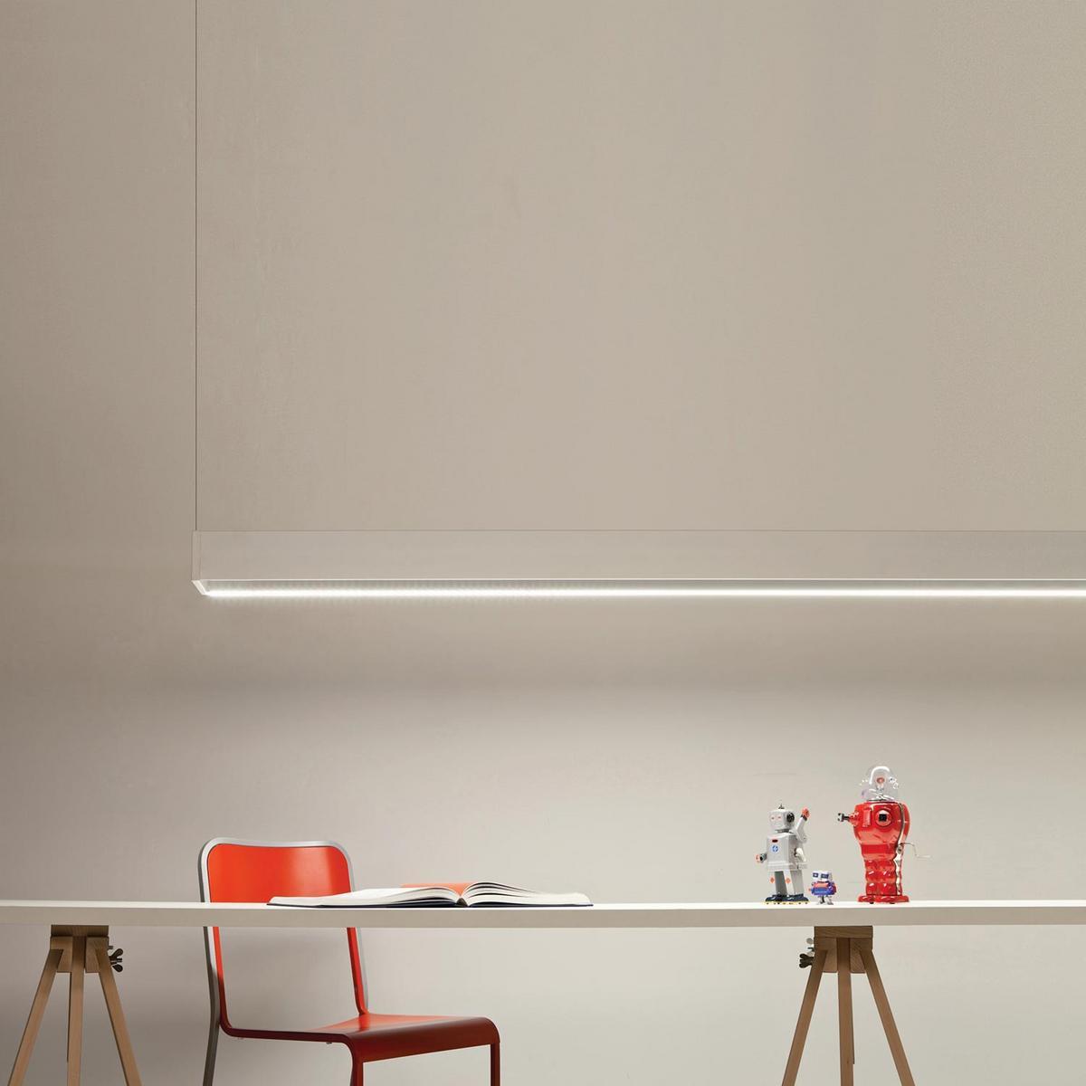LED extruded aluminium pendant lamp | Tru by Nemo