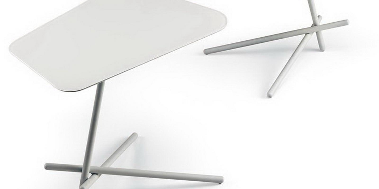 Triangular veneer coffee table | Laser by Cattelan Italia