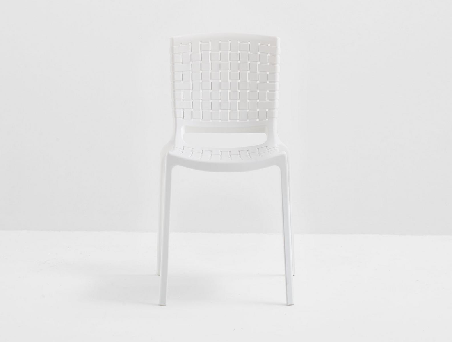Stackable polypropylene garden chair | Tatami 305 by Pedrali