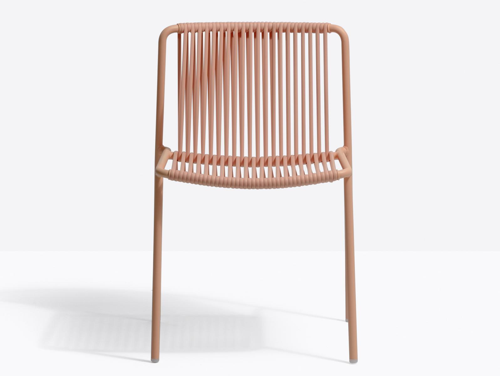 Powder coated steel garden chair | Tribeca 3660 by Pedrali