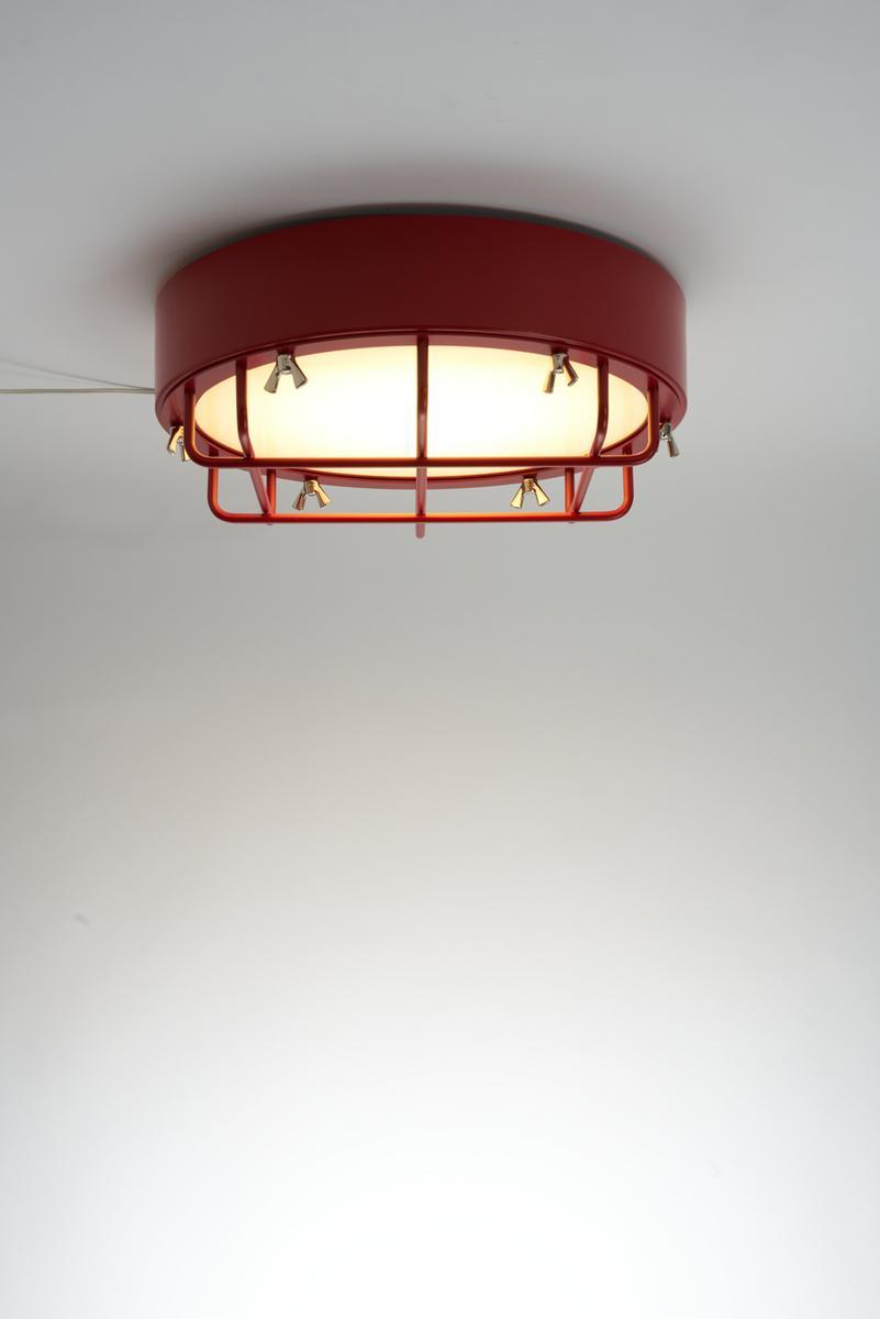Direct light iron ceiling light | Cantiere by Zava