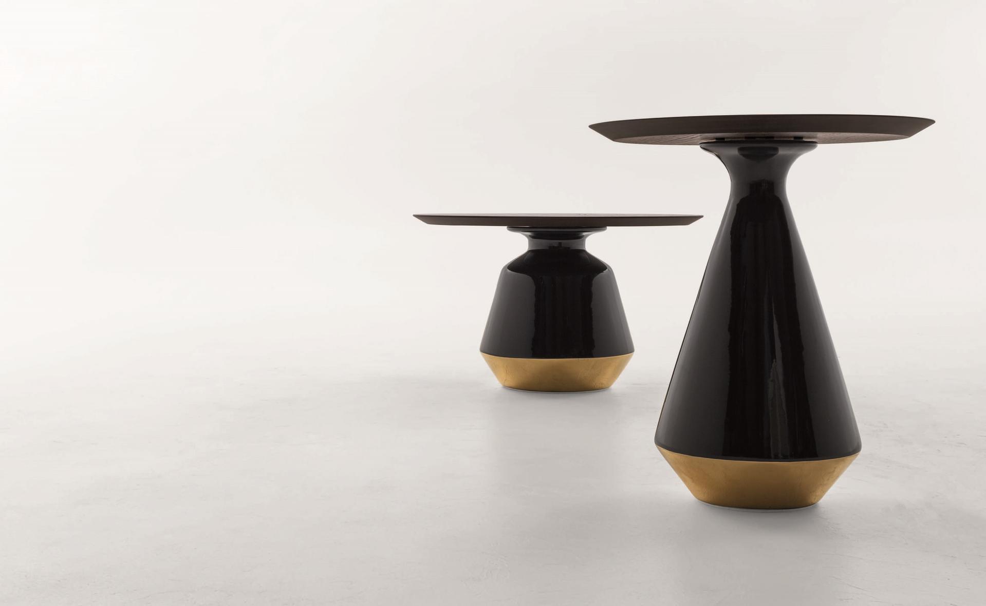 Round MDF coffee table | Amira by Tonin Casa